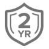 2 year warranty icon